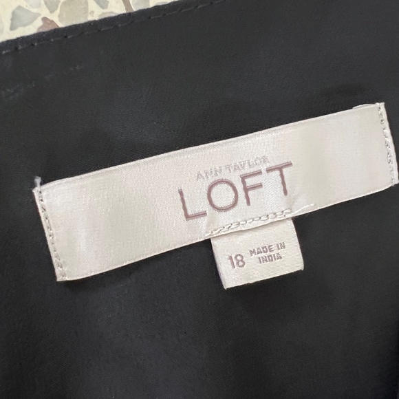 LOFT black career dress size 18 - Picture 2 of 3